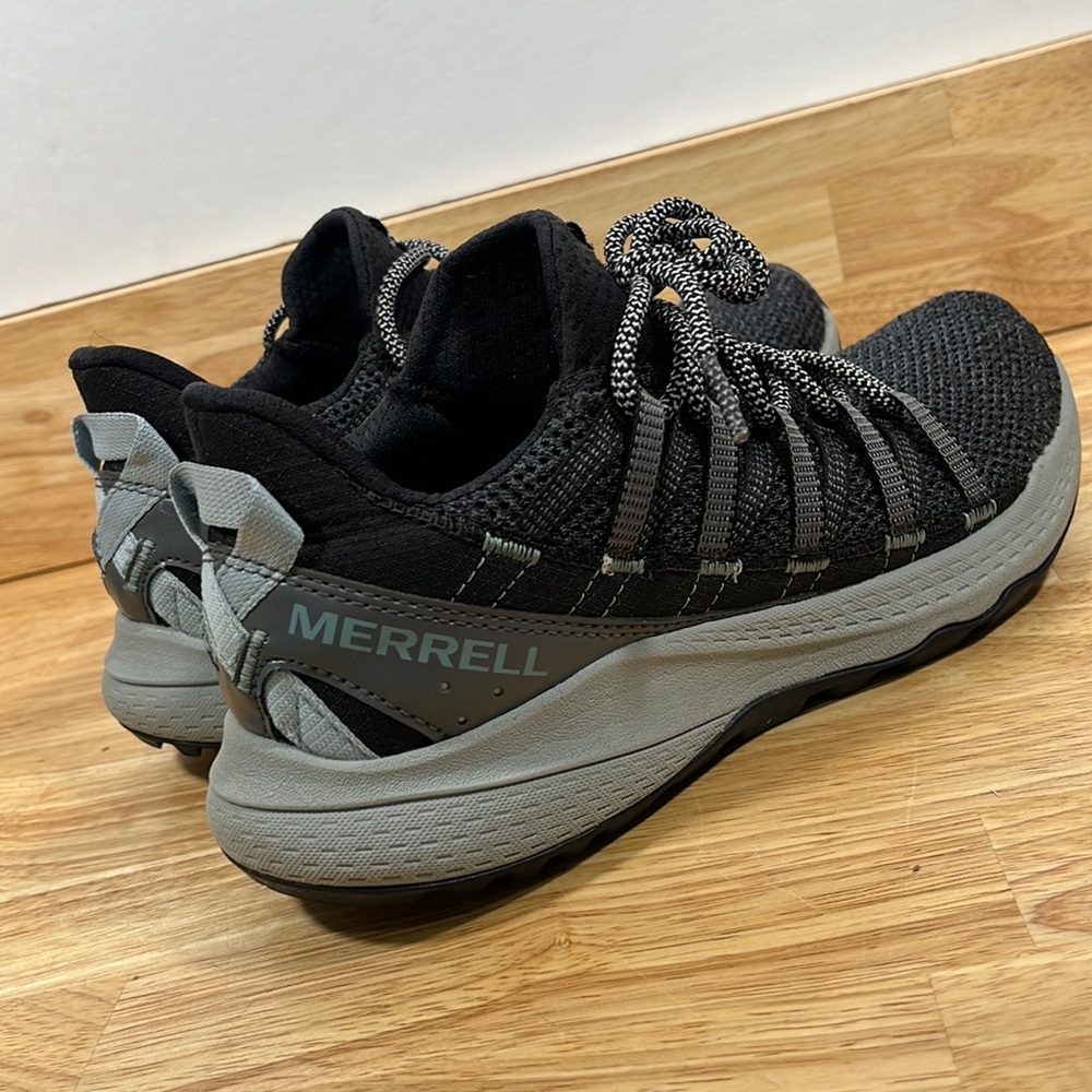 Merrell Black and Gray Athletic Shoes